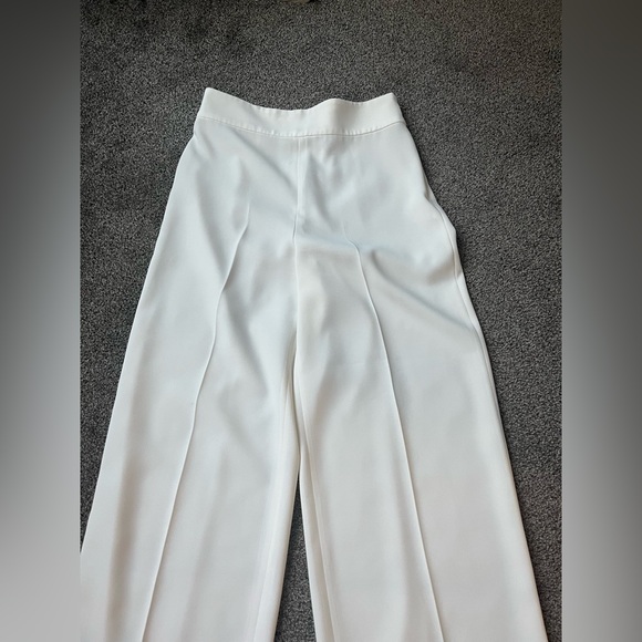 Zara High Waist Wide Leg Culotte Pants Trousers - Picture 5 of 5